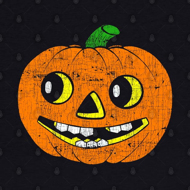 Vintage Halloween Pumpkin by Vamplify